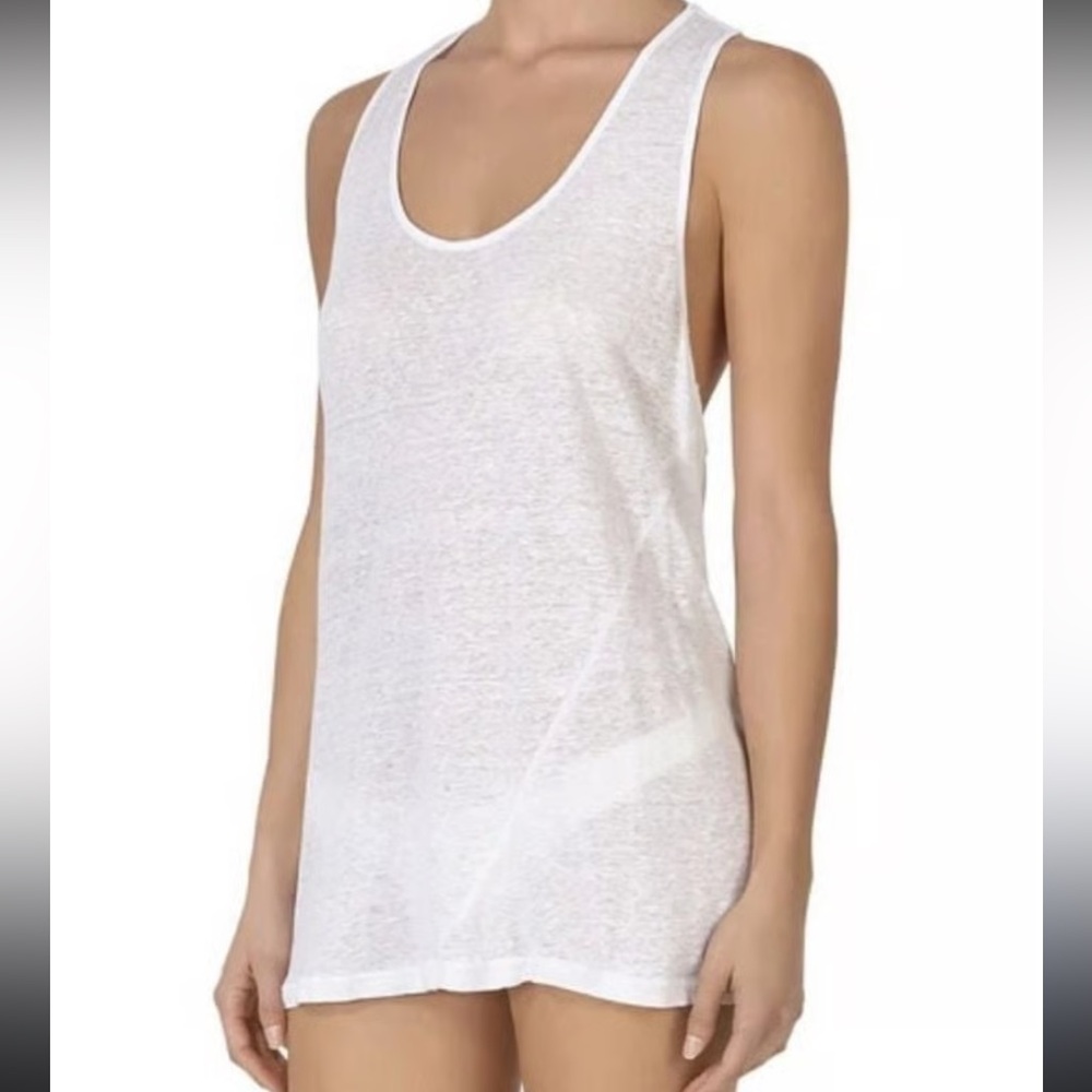MIKOH 100% Linen Swim Coverup